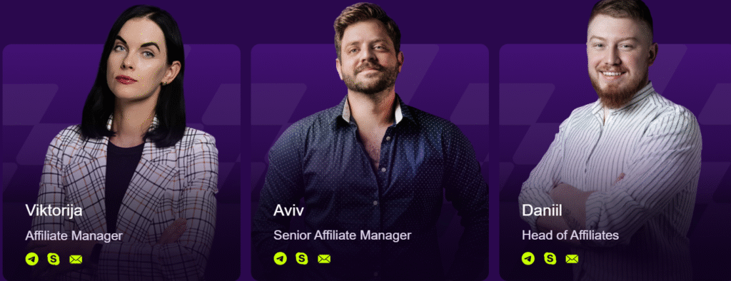 Affiliate managers