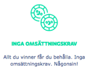 Playojo inga omsättningskrav