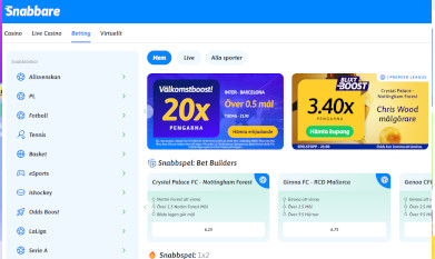 Bäst betting online hos Snabbare