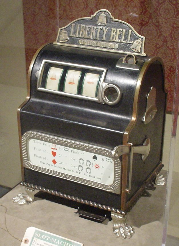 Den första spelautomaten - Liberty Bell