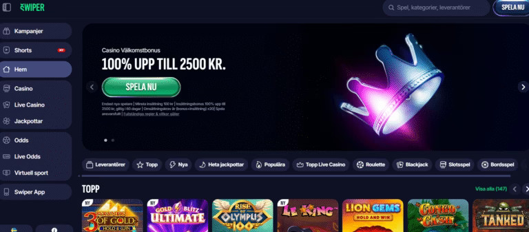 Swiper casino