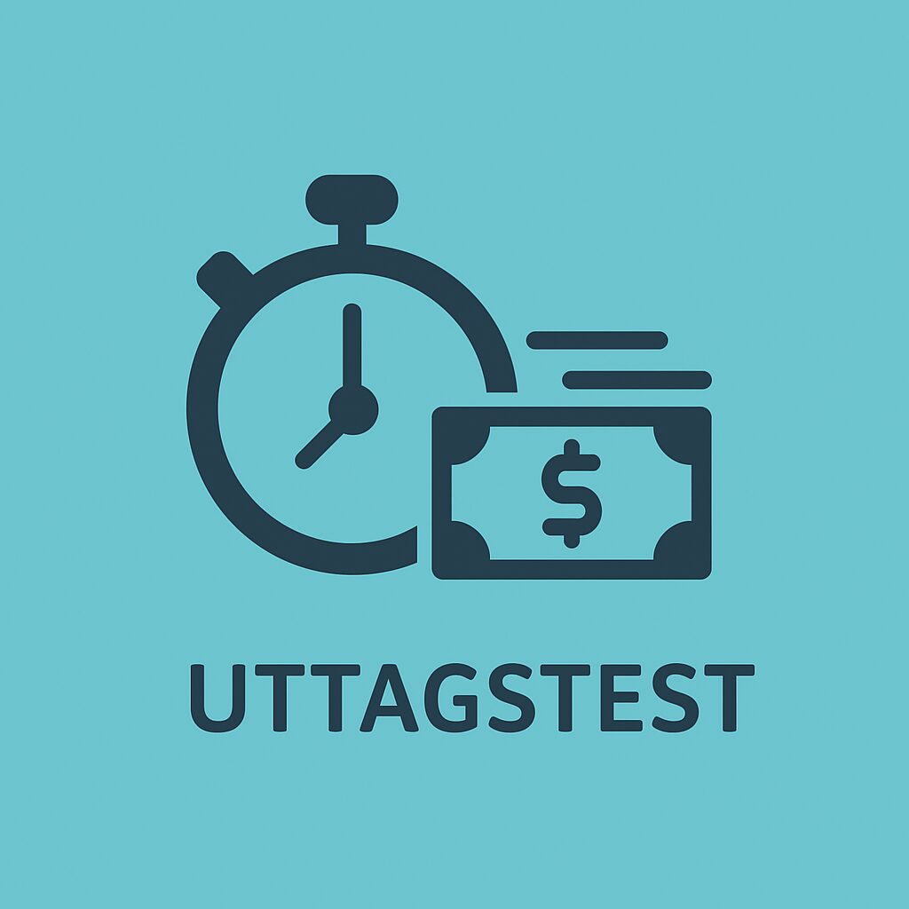 Uttagstest Kalkylator