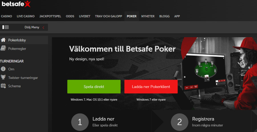 Betsafe poker