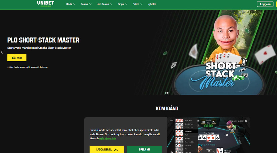 Unibet poker