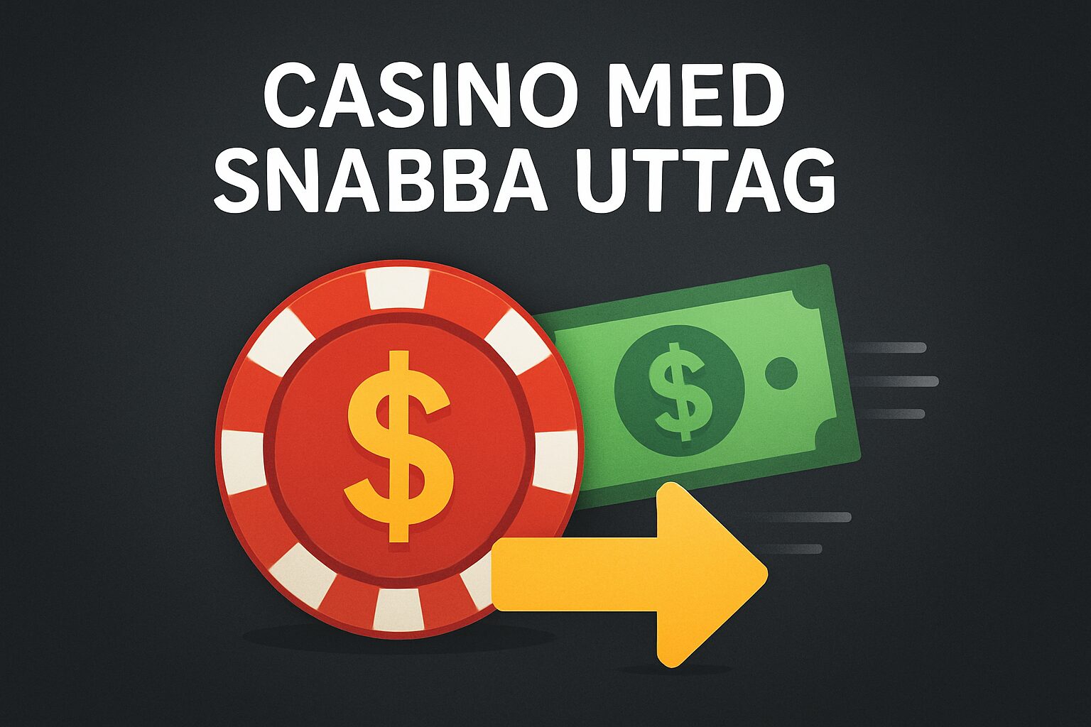 Casinon med snabba uttag