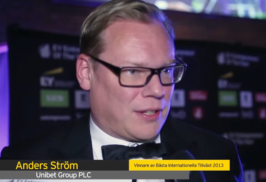 Anders Ström grundare till Unibet