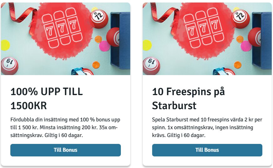 Bingo.com bonus utan insättning