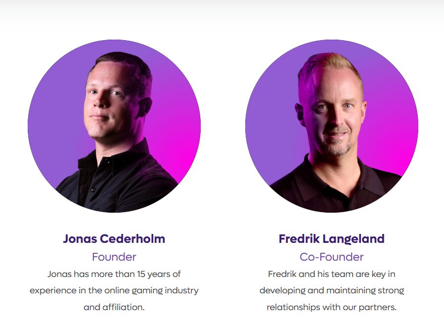 Jonas och Fredrik grundare till GameLunge