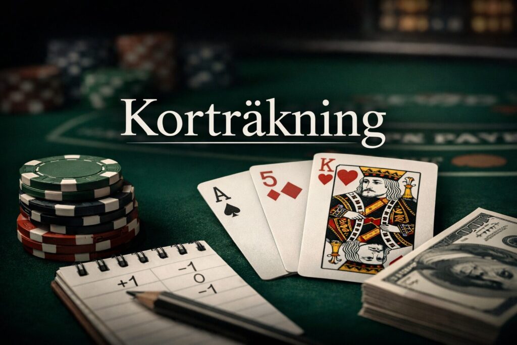 Räkna kort i blackjack – hur det fungerar, vad som är sant, och vad många missförstår