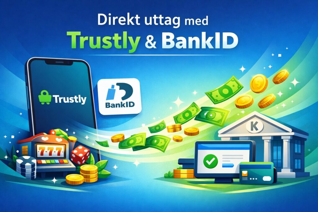 Direkta casino uttag med Trustly och bankid