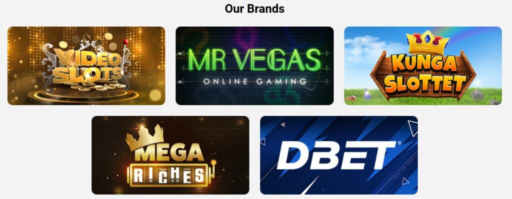 Immense Groups casino-varumärken