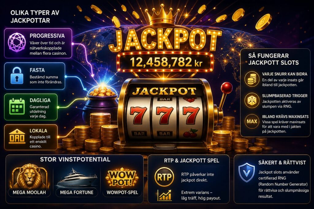 Progressiva jackpott spel förklarade