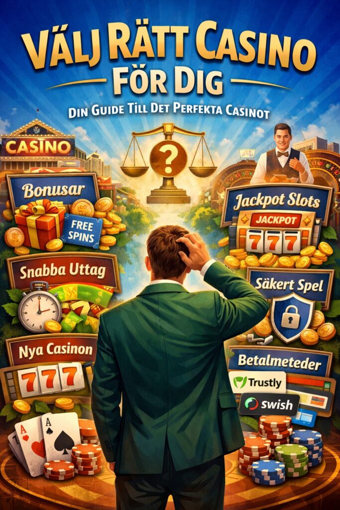 Vd är rätt casino för dig?