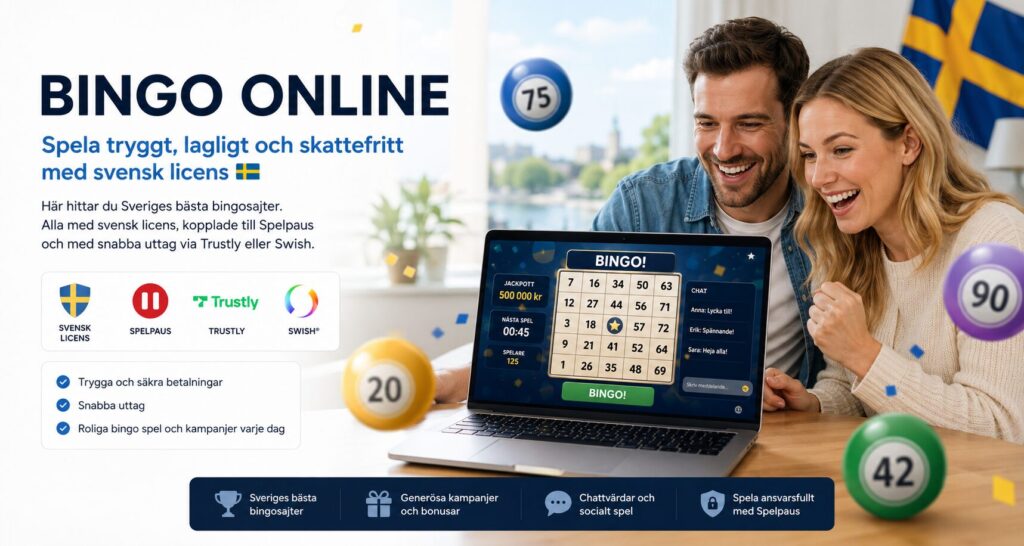 Bingo online med Svensk licens förklarad