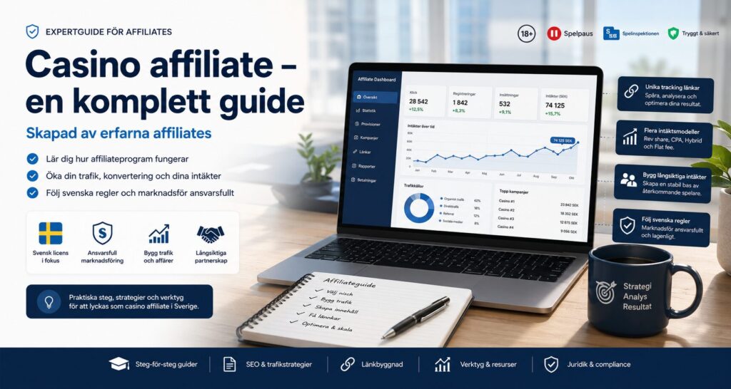 Casino affiliate - en komplett guide