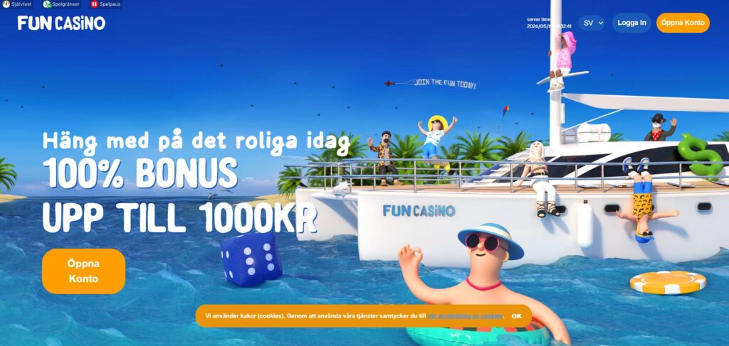 Fun casino startsida Sverige